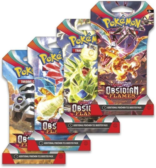 Obsidian Flames Sleeved Booster Pack – Pokemon TCG